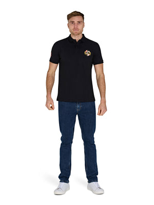 Classic Crest Polo - Black