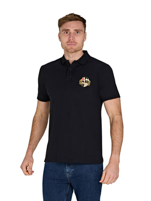 Classic Crest Polo - Black