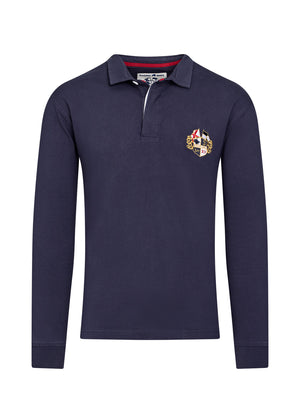 Classic Long Sleeve Rugby - Navy