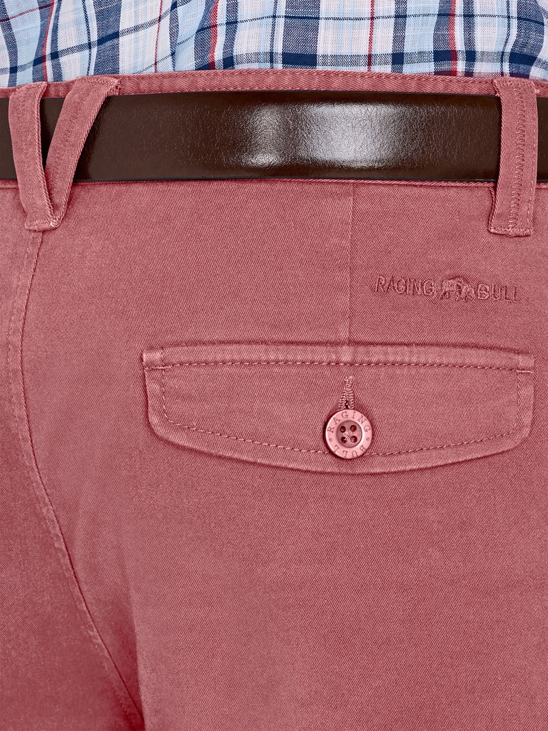 Classic Chino Short - Berry