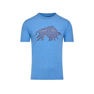 Union Jack Bull T-Shirt - Denim Blue