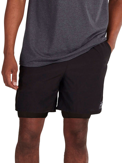 Performance 2 In 1 Short - Black