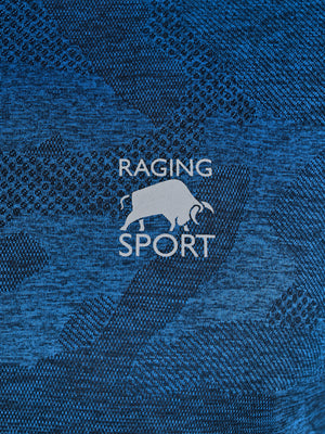 RB Sport Performance Jaquard Knit T-Shirt - Cobalt