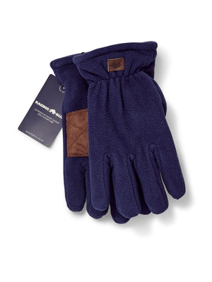 Fleece Gloves - Navy