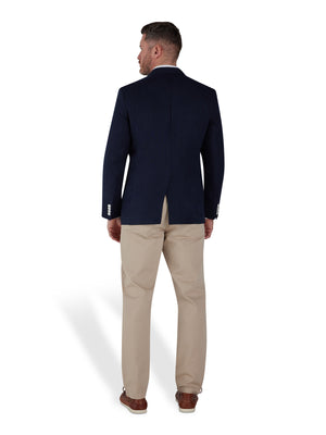 Linen Blazer - Navy