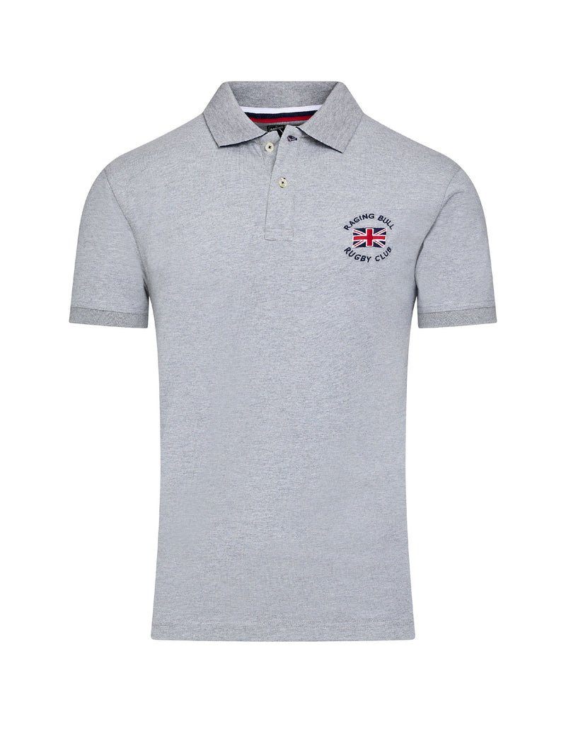 RB Rugby Club Jersey Polo - Grey Marl