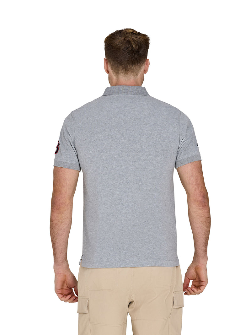 RB Rugby Club Jersey Polo - Grey Marl