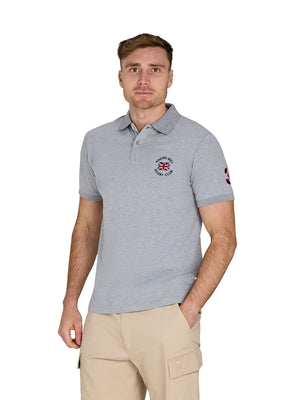 RB Rugby Club Jersey Polo - Grey Marl