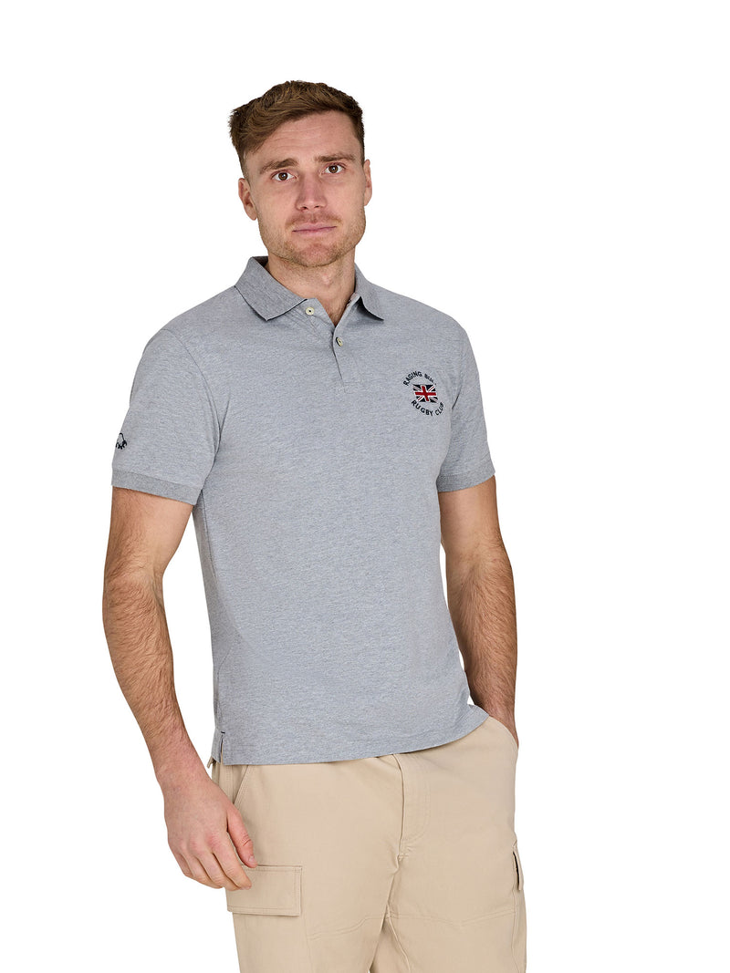 RB Rugby Club Jersey Polo - Grey Marl