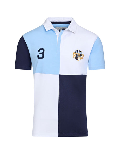 S/S Harlequin Rugby - Sky Blue