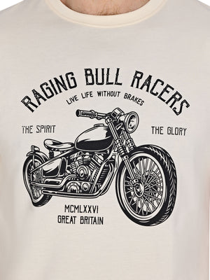 RB Racers T-Shirt - Cream