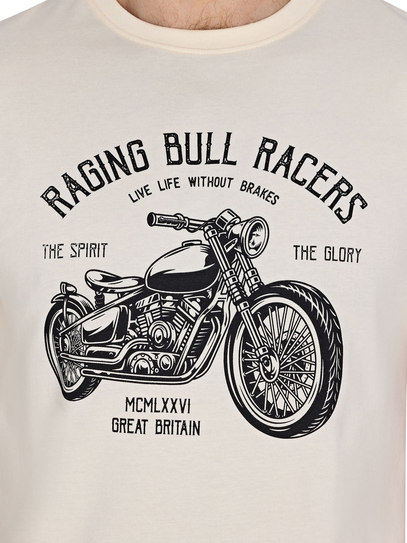 RB Racers T-Shirt - Cream