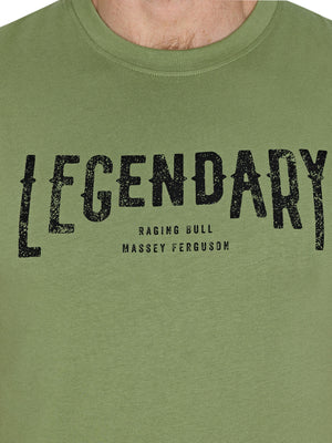 Massey Ferguson Legendary T-Shirt - Olive