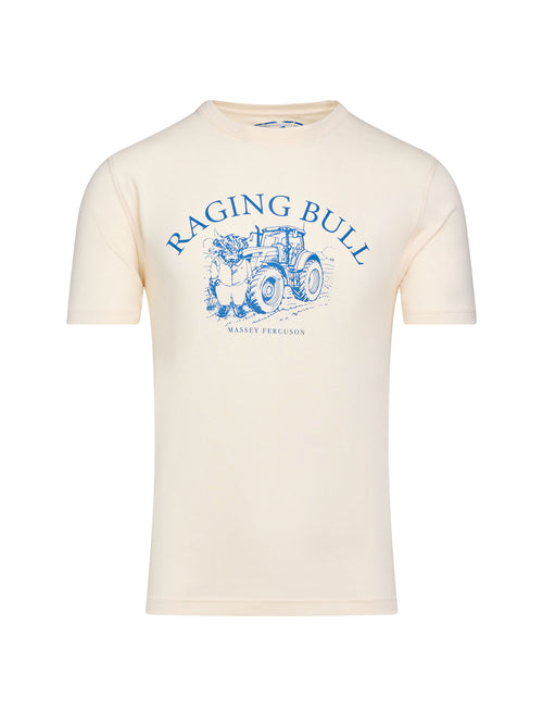 Massey Ferguson Bully Boy T-Shirt - Off White