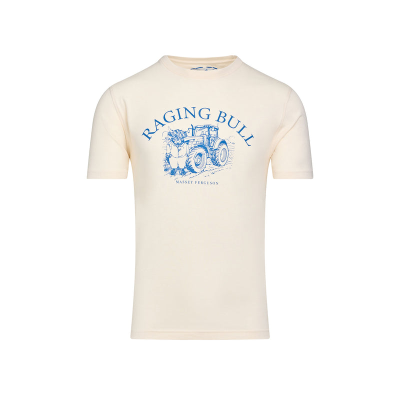 Massey Ferguson Bully Boy T-Shirt - Off White